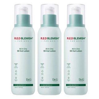 Dr.G 男性多合一控油鎮靜乳液, 3瓶, 150ml