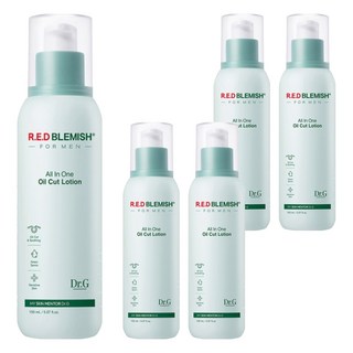 Dr.G 男性多合一控油鎮靜乳液, 5瓶, 150ml
