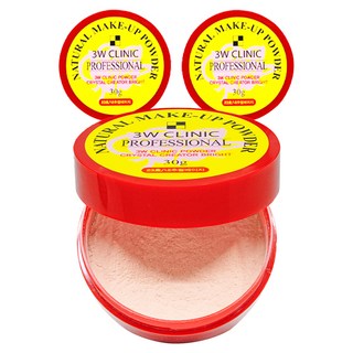 3W CLINIC 魔力蜜粉 30g, 23 Natural Beige, 3盒