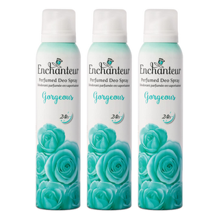 Enchanteur 艾詩 Gorgeous 體香噴霧 150ml, 3瓶