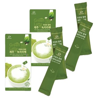 우유와 함께 제주녹차라떼, 18g, 5개입, 2개