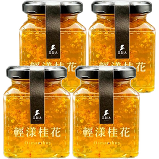 三矮人 輕漾桂花釀 285g, 苗栗南庄手摘桂花，散發獨特香氣, 1罐, 4罐