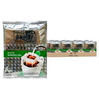 鮮一杯 珈优山曼特寧濾掛咖啡 Set, 10g, 60包, 1盒