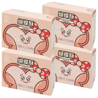 正經人 蝴蝶酥, 160g, 4盒