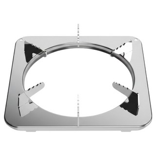 巧夫人 不銹鋼方型爐架 #430不銹鋼材質 加厚型 台灣製造, 22.5 x 22.5 x 3.5cm, 1個