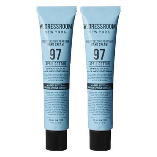 W.DRESSROOM 香水護手霜 No.97 四月棉 Set 滋潤, 50ml, 2條
