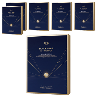 Dr.G 黑蝸牛緊緻彈力面膜, 5片, 6盒