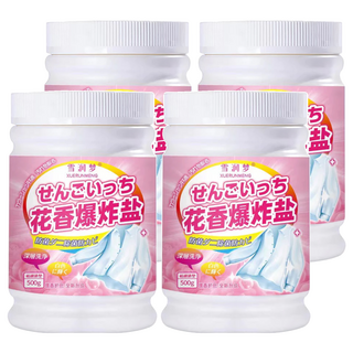 雪潤夢 花香爆炸鹽, 500g, 4罐