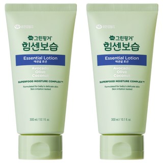 그린핑거 유아용 힘센보습 에센셜 로션, 300ml, 2개