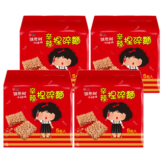 維力 張君雅小妹妹 辛辣捏碎麵, 200g, 4袋