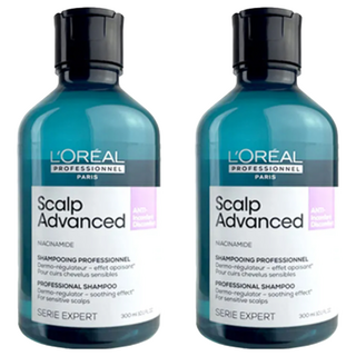 L'OREAL PROFESSIONNEL 巴黎萊雅PRO 瞬效敏弱修護洗髮精 300ml, 2瓶