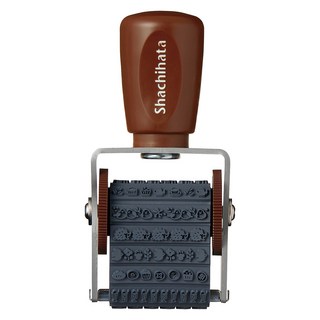 Shachihata 寫吉達 古川紙工聯名迴轉印章MY BIYORI 32 x 4.5mm C款, 1個