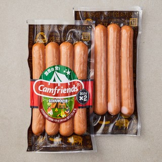 한성기업 도이치 부어스트 후랑크 소시지, 310g, 2개