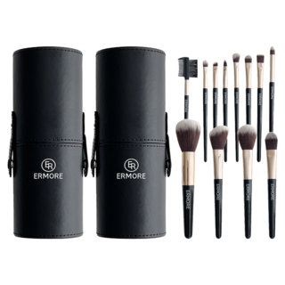 에르모어 메이크업 브러쉬 12종 세트, 혼합색상, 2개