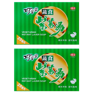 味王 巧食齋蔬食紫菜湯, 70g, 2盒
