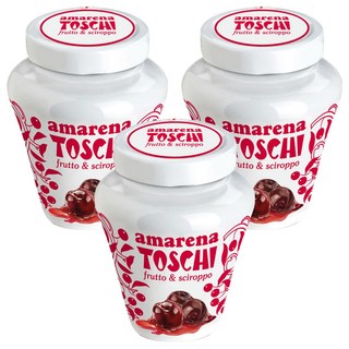 TOSCHI Amarena 糖漬櫻桃, 250g, 3個