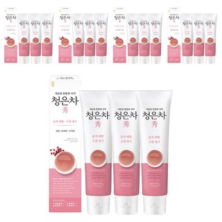 2080 애경 청은차 수 치약, 120g, 15개