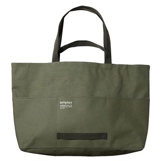 bitplay 防潑水行旅托特包 帆布版 30L大容量旅行包, 1入, Green, 62 x 38 x 15cm