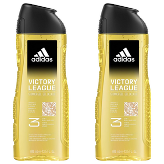 adidas 愛迪達 三效沐浴露 卓越自信 #6169, 400ml, 2瓶