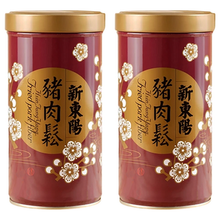 新東陽 豬肉鬆 口感細緻 無添加防腐劑 鬆脆扎實 香氣四溢, 255g, 2罐