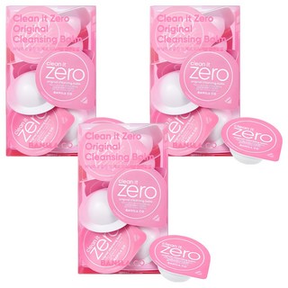 BANILA CO 芭妮蘭 Clean It Zero零感肌保濕卸妝膏旅行組, 48ml, 3盒