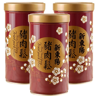 新東陽 豬肉鬆 口感細緻 無添加防腐劑 鬆脆扎實 香氣四溢, 255g, 3罐
