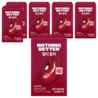 nothing better LUV TEA 紅豆薏仁茶三角茶包, 2g, 15包, 6盒