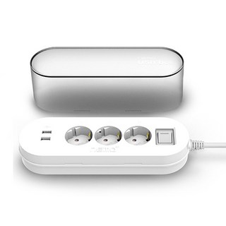 NEMOTAP Nemo Plus Box 3孔USB延長線 SY-NA3, 3m, 黑色, 1個