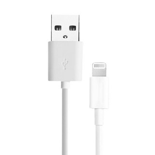 UNiMaX 美克斯蘋果 Lightning 2.4A 充電傳輸線, 1.5m, 白色, 1條