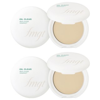 THE FACE SHOP 菲詩小舖 Oil Clear粉餅 9g, 2盒, 203號