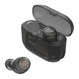 美國 JLAB GO Air POP CLEAR 真無線藍牙耳機, EBJBOPSPRTRBLK82, 黑色