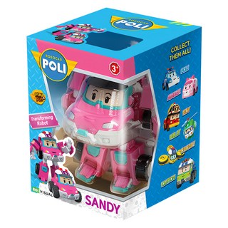 ROI VISUAL 新4吋變形機器人玩具 - SANDY, 珊迪, 1盒
