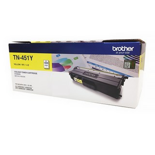 brother 兄弟牌 原廠碳粉匣 TN-451 Y, 黃色, 1個