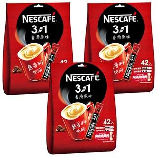 NESCAFE 雀巢咖啡 三合1, 15g, 25包, 3袋
