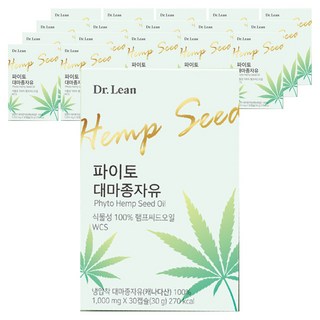 닥터린 파이토 대마종자유, 30정, 18개