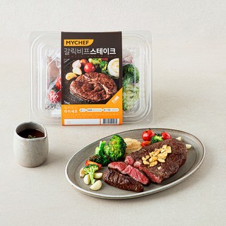 MYCHEF 갈릭비프스테이크 2인분, 549g, 1개