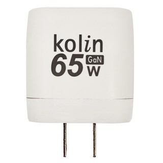 Kolin 歌林 65W氮化鎵USB+PD充電器 65 x 45 x 30mm 48g, KEX-DLAU44, 1個