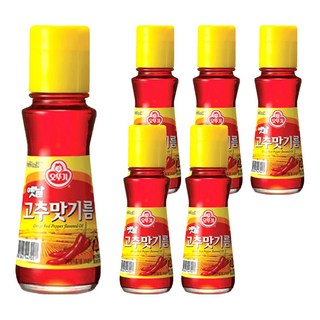 OTTOGI 不倒翁 傳統辣椒油, 80ml, 6瓶