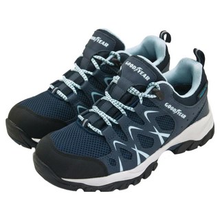GOODYEAR 固特異 低筒戶外鞋 動態防水 藍色, 24cm