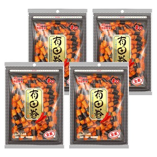 ARITA 有田製菓 海苔小卷 辣味, 80g, 4個