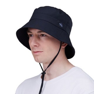 썬글레이드 UV 스포츠 레인 버킷햇, 블랙