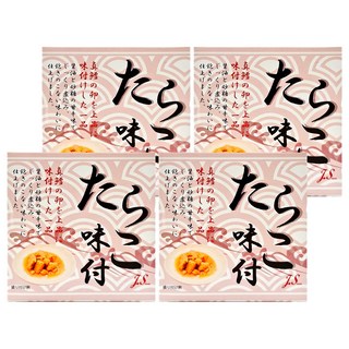 福井 調味鱈魚卵罐, 真鱈卵製成, 70g, 4罐