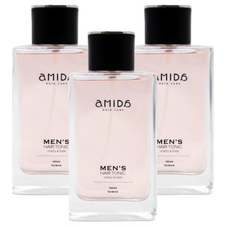 aMIDa 阿蜜達 男用養髮液 100ml, 滋養秀髮 軟化角質, 3瓶