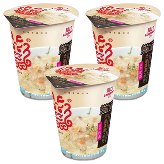 龍口 滋味巧達濃湯粉絲 添加松露 43公克, 3杯