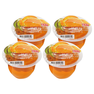 盛香珍 橘瓣鮮果凍, 180g, 4個