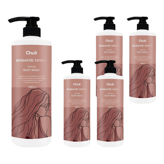 Chuli 女神系列 香水沐浴乳 浪漫威尼斯, 1L, 5瓶