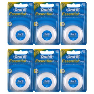 Oral-B 歐樂B 含蠟牙線, 1入, 6個