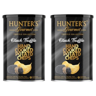 Hunter's Gourmet 自製薯片 黑松露, 150g, 2個