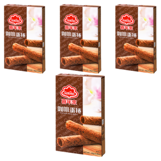 喜年來 咖啡蛋捲 歷年來的暢銷之選, 64g, 4盒