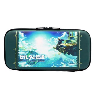MAXGAMES 薩爾達傳說 王國之淚 EVA 主機收納包 13cm x 4.6cm x 26.8cm, 1個, Green, HEPG-09ARTK